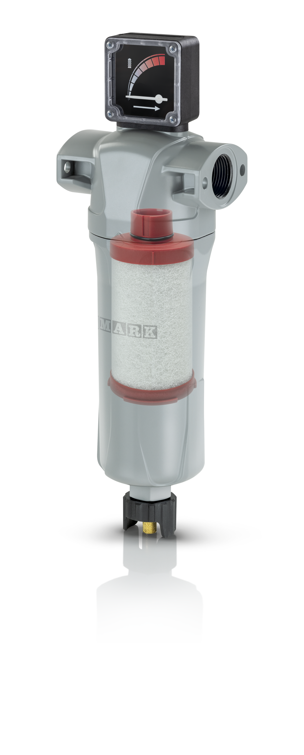 MARK 1/2" FG 14 Coalescing Air Filter - 0.3mg/m³ Oil, 1 micron Particles (50 cfm)